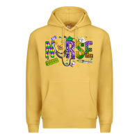 Antique Gold Mardi Gras Nurse Premium Hoodie - NancyCooperArtShop