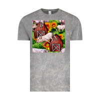 Cloud Rock Mama And Baby Pig Vintage Tee - BundleAndBundleShop