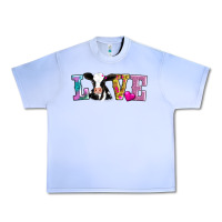Grape Ice love with cow Urban Heavy Tee - AdoDesignShop
