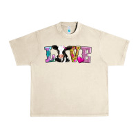Sandshell love with cow Urban Heavy Tee - AdoDesignShop