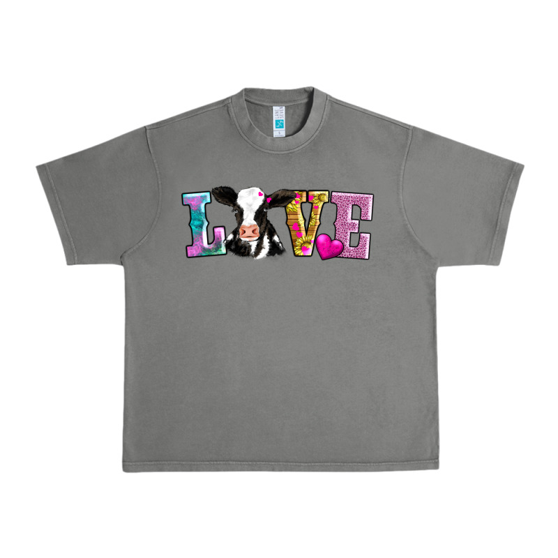 Love With Cow Urban Heavy Tee by AdoDesignShop | Teevron