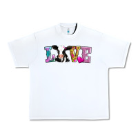 White love with cow Urban Heavy Tee - AdoDesignShop