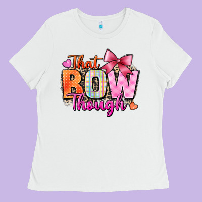 That Bow Though Ladies Tee Designed By Zillion Design Studio