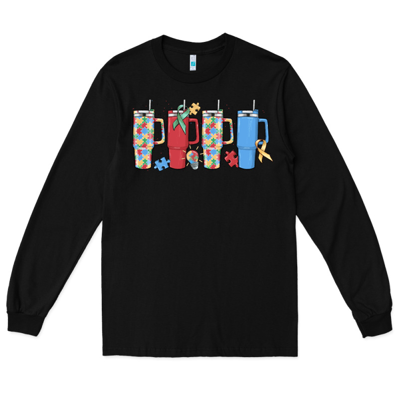 Autism Long Sleeve Tee by MaliasSmallBusiness | Teevron