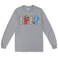Heather Grey autism Long Sleeve Tee - MaliasSmallBusiness