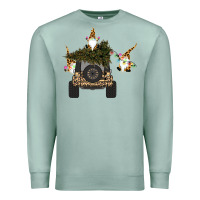 Seafoam Gnomes Truck Car  Christmas Premium Sweatshirt - Bettercallsaul