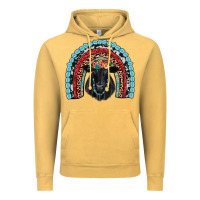 Vintage Mustard black angus  rainbow Vintage Hoodie - JahusDesignShop