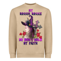 Mushroom my broom broke Heavyweight Sweatshirt - AdoDesignShop
