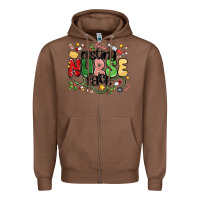 Chestnut resting nurse face Zipper Hoodie - MaliasSmallBusiness