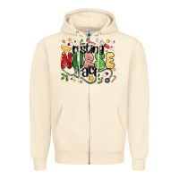 Sandshell resting nurse face Zipper Hoodie - MaliasSmallBusiness