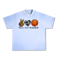 Grape Ice peace love basketball Urban Heavy Tee - Artiststas