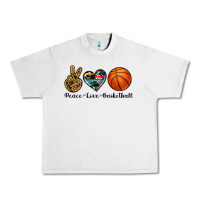 Lunar Rock peace love basketball Urban Heavy Tee - Artiststas
