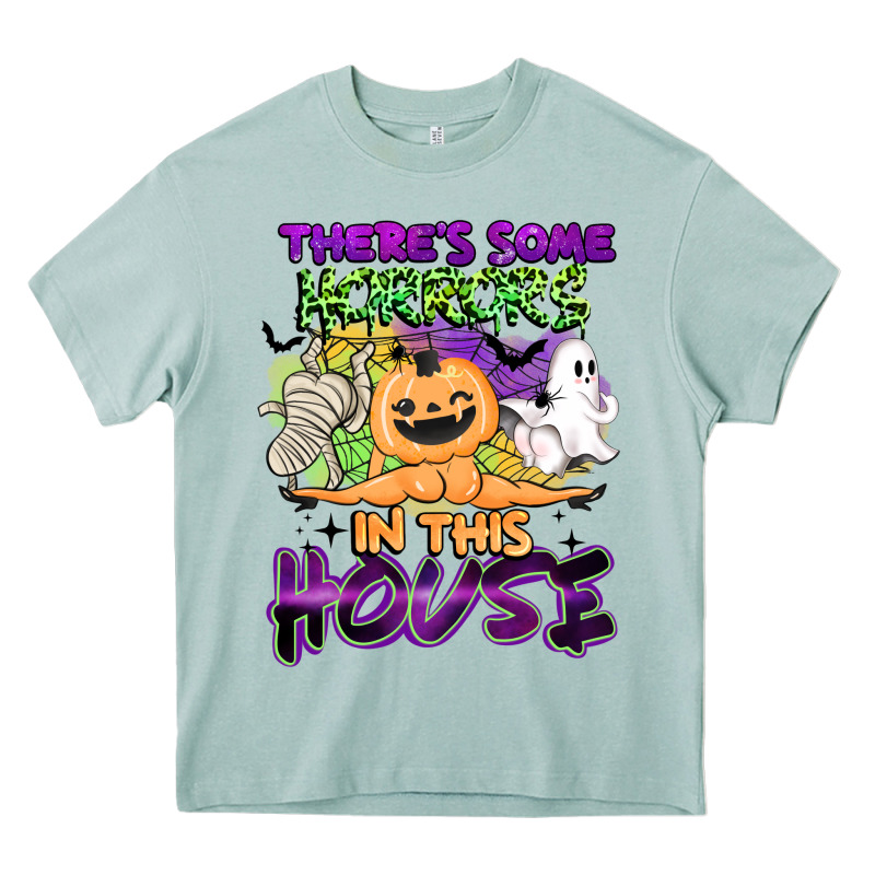 Theres Some Horrors In This House Heavy Core Tee by BarkalooDesign | Teevron