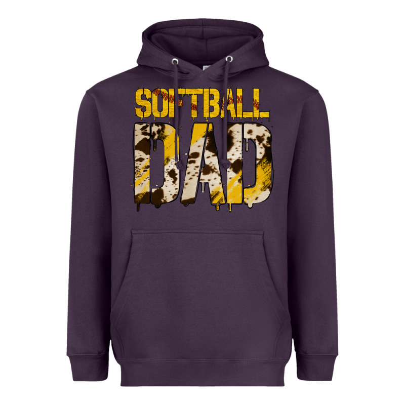 Softball Dad Heavyweight Hoodie by Bettercallsaul | Teevron
