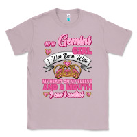 Lilac As A Gemini Girl I Was Born With My Heart On My Sleeve And A Mouth Classic Tee - Jasminsmagicworld