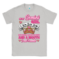 Moon Dust As A Gemini Girl I Was Born With My Heart On My Sleeve And A Mouth Classic Tee - Jasminsmagicworld
