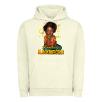 Pigment Pistachio Feeling blacknificent Urban Hoodie - HowdyJamesFarm