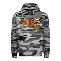 Slate Camo Peace Love Cinco De Mayo Premium Hoodie - texasbilliewilder