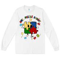 White one puzzle bougie Long Sleeve Tee - MaliasSmallBusiness
