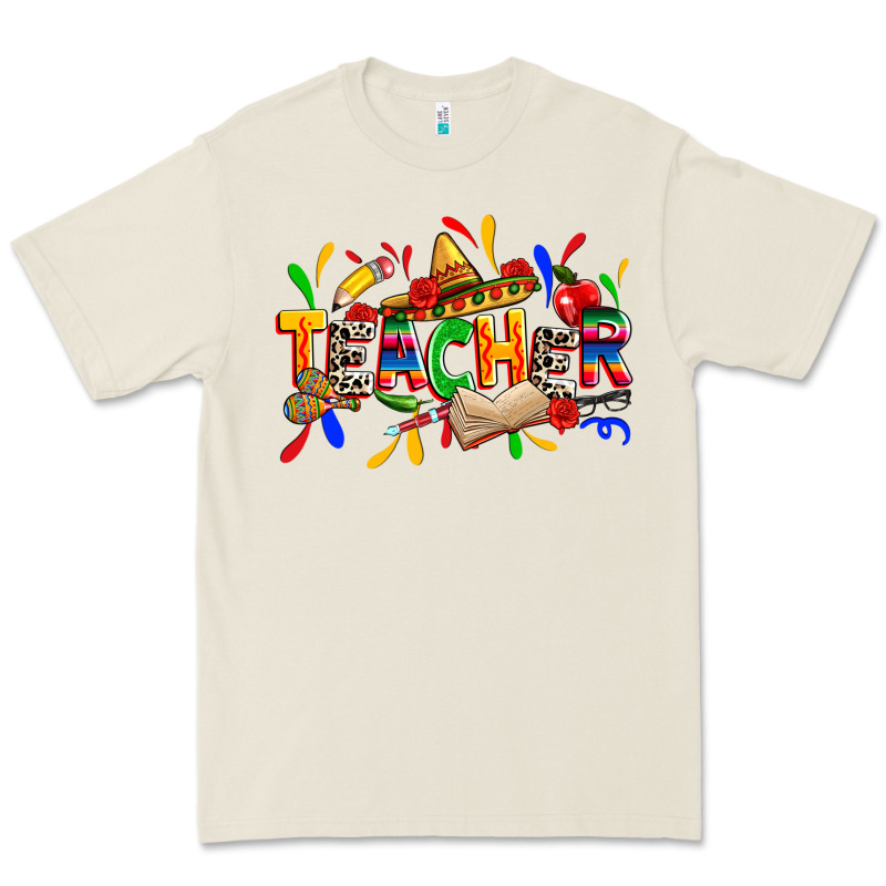 Cinco De Mayo Teacher Premium Tee by Zillion Design Studio | Teevron