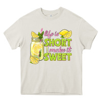 Cream life is  make it sweet Heavy Core Tee - texasbilliewilder