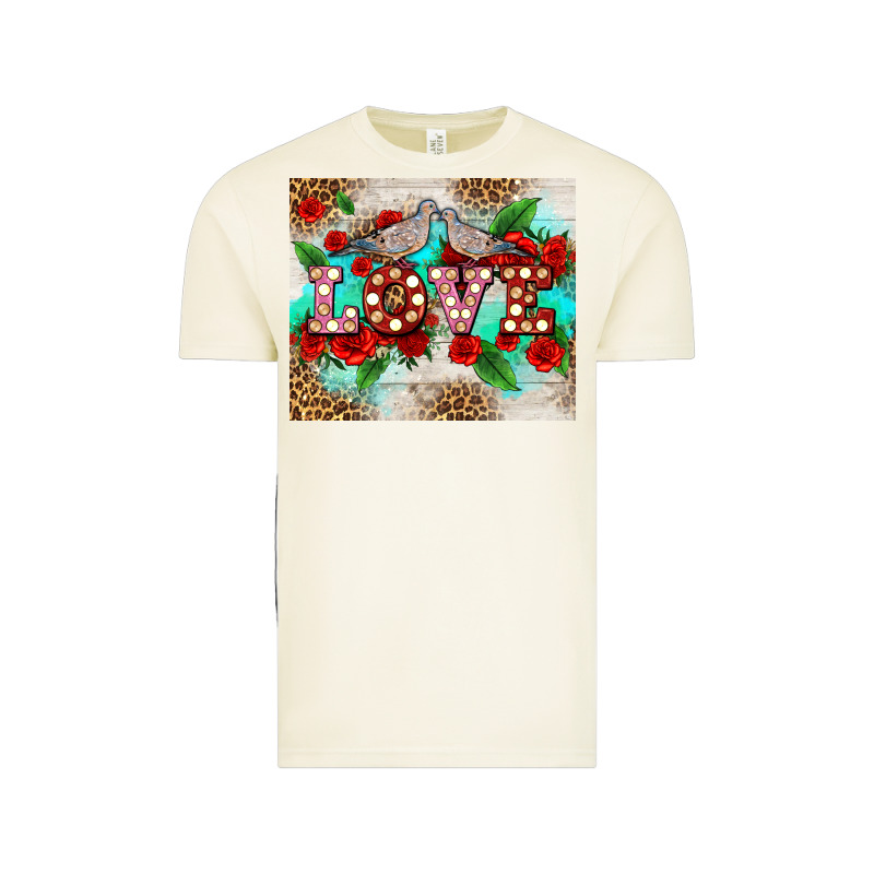 Love Birds And Love With Ross Vintage Tee by AdoDesignShop | Teevron