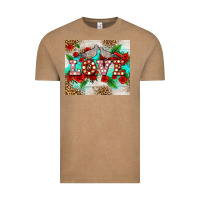 Vintage Coffee love birds and love with ross Vintage Tee - AdoDesignShop