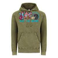 Vintage Olive peace love racing Vintage Hoodie - AdoDesignShop