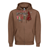 Chestnut its the most wonderful time of the year Zipper Hoodie - MaliasSmallBusiness