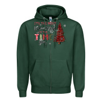 Sports Green its the most wonderful time of the year Zipper Hoodie - MaliasSmallBusiness
