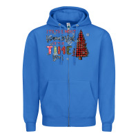 True Royal its the most wonderful time of the year Zipper Hoodie - MaliasSmallBusiness