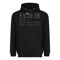 Black Fa-Thor Like Dad Just Way Mightier Heavyweight Hoodie - Bettercallsaul
