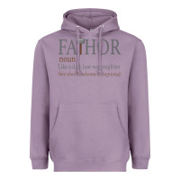 Lavender Fa-Thor Like Dad Just Way Mightier Heavyweight Hoodie - Bettercallsaul