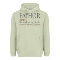 Matcha Fa-Thor Like Dad Just Way Mightier Heavyweight Hoodie - Bettercallsaul