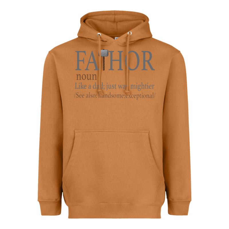 Fa-thor Like Dad Just Way Mightier Heavyweight Hoodie by Bettercallsaul | Teevron