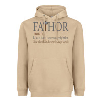 Mushroom Fa-Thor Like Dad Just Way Mightier Heavyweight Hoodie - Bettercallsaul