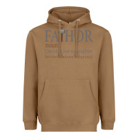 Toasted Coconut Fa-Thor Like Dad Just Way Mightier Heavyweight Hoodie - Bettercallsaul