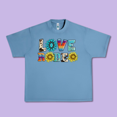 Love Rodeo Urban Heavy Tee Designed By Adodesignshop