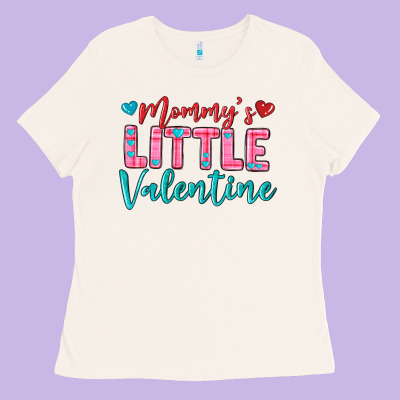 Ladies Tee momys little valentine