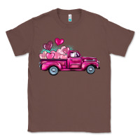 Chestnut valentine's day pink truck Classic Tee - BarkalooDesign