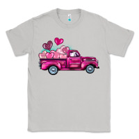 Moon Dust valentine's day pink truck Classic Tee - BarkalooDesign