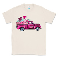 Valentine's Day Pink Truck Classic Tee | Teevron