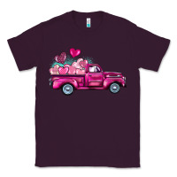 Plum valentine's day pink truck Classic Tee - BarkalooDesign