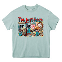 Arona i'm just here for the snacks Heavy Core Tee - Zillion Design Studio
