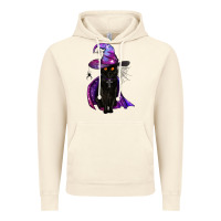 Vintage Artic black witch cat Vintage Hoodie - BundleAndBundleShop
