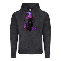 Vintage Black black witch cat Vintage Hoodie - BundleAndBundleShop