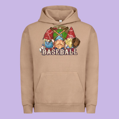 Baseball Gnomies Urban Hoodie Designed By Howdyjamesfarm