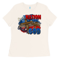 One Nation Under God Ladies Tee | Teevron