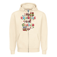 Sandshell my holidays are all booked up Zipper Hoodie - MaliasSmallBusiness