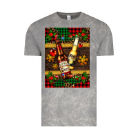 Cloud Rock snow and beer bottles Vintage Tee - AdoDesignShop